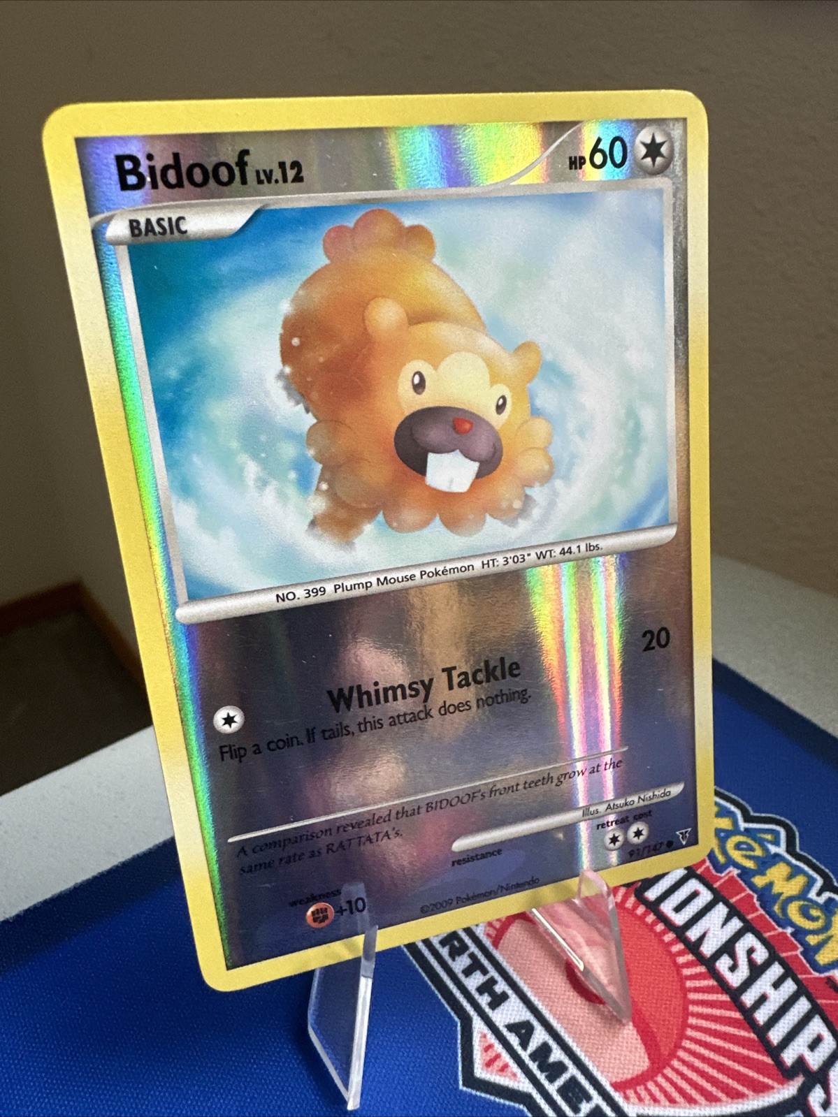 Bidoof 91/147 Supreme Victors Reverse Holo