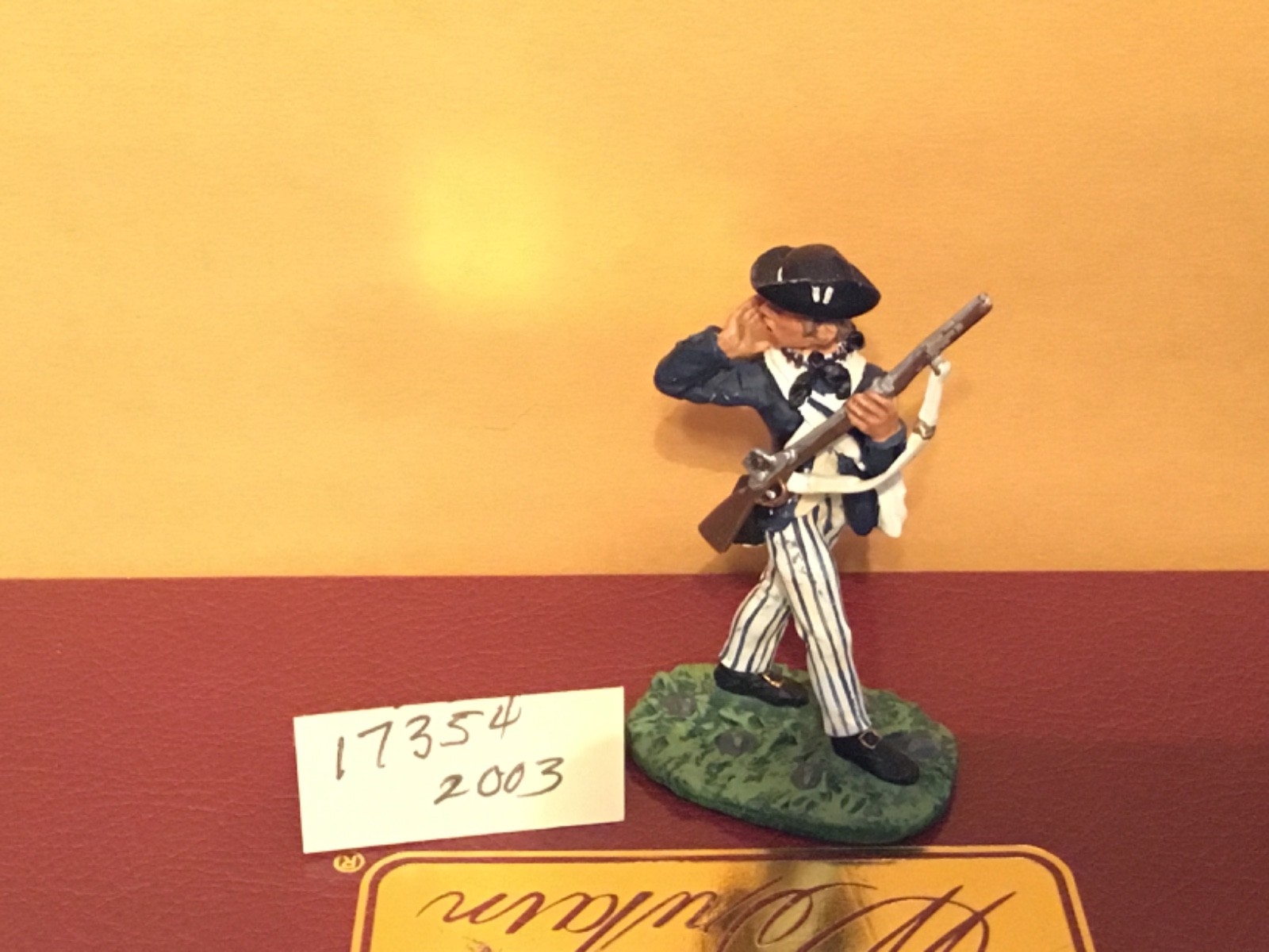 Britain, Am. Rev. War, Left figure from Set #17354,  “2nd Mass. Infantry”unboxed