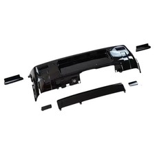 Kit paraurti posteriore adatto a nuovo Defender L663 2020+ 90 110 130 finitura nero lucido