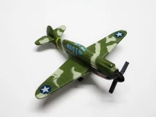 Micro Machines Military Aircraft P-40 Warhawk US Army WWII Fighter Plane
