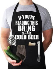 Funny Aprons for Men - Ultimate Chef Cooking Apron, Perfect Husband Birthday ...
