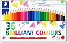 STAEDTLER 36 Buntstifte ergo soft, Malstifte ...