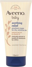 Aveeno Baby Soothing Relief Emollient Cream Unscented Baby Cream 150 ml