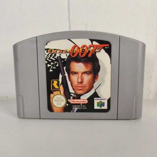 Goldeneye 007 Nintendo 64 N64 Pal Loose Cartridge