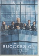 Succession: The Fourth And Final Season DVD VIDEO TV SHOW drama HBO NEW SEALED
