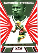2021 Score #GF15 Charles Woodson Game Face Red