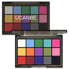 UCANBE Halloween Makeup Palette, 15 Colors 0.38 Ounce Pack of 1 ,