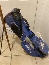 Titleist Stand Bag 4-way Navy Blue Golf Bag 6 Pockets, Shoulder Strap 35  