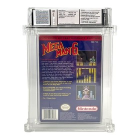 Nintendo NES - Mega Man 6 #WATA Grading 6.5 US mit OVP sehr guter Zustand