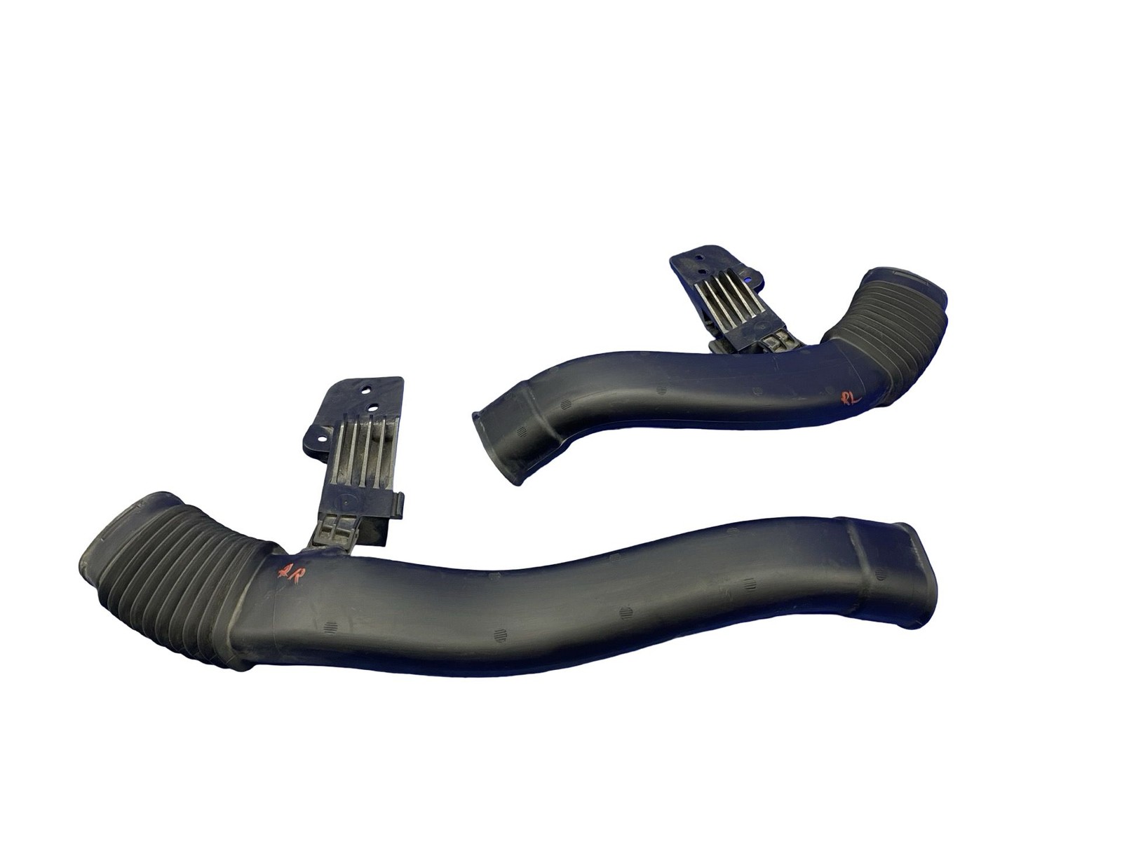 2018 AUDI R8 V10 4S RWS OEM RWD 5.2L REAR LEFT RIGHT ENGINE AIR INTAKE PIPE SET