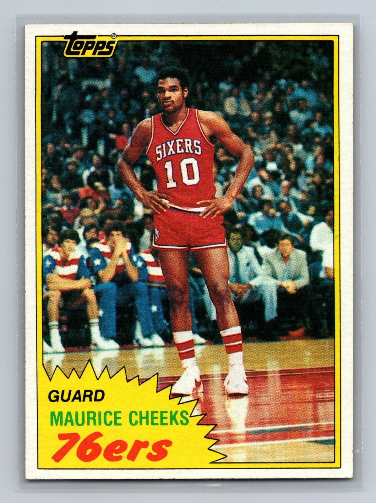 1981-82 Topps #E90 Maurice Cheeks