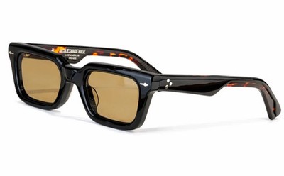 Jacques Marie Mage CASABLANCA Black Tortoiseshell/Brown 49-23-146mm Case New