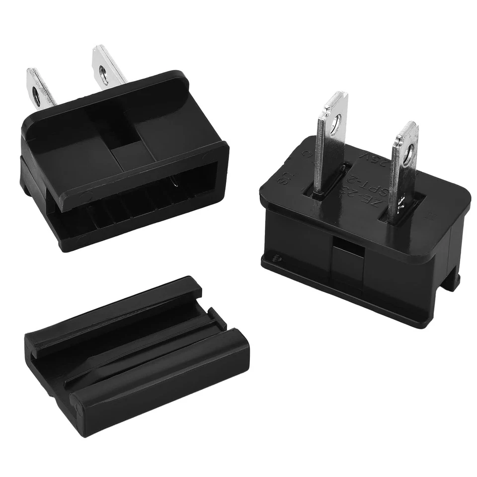 15 Pieces Christmas Lighting Male Vampire Plugs, SPT-1 Gilbert Zip Slip on El... - Image 3 of 4