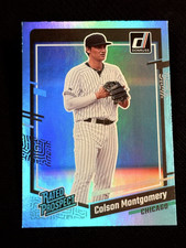 2023 Donruss HALO BLUE FOIL REFRACTOR RATED PROSPECT Colson Montgomery item 1