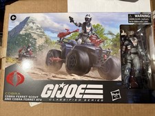 Hasbro GI Joe Classified   119 Cobra Ferret Scout And ATV - Sealed box - nice