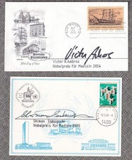 10 Autogramme Nobelpreis / Wissenschaft / For...