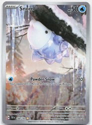 Snom 168/162 Temporal Forces Illustration Rare Holo