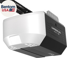 1/2 HP Chain Drive Smart Garage Door Opener with Battery Backup, 1-Bulb Lighting