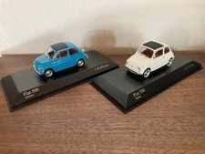 Minichamps 1/43 Fiat 500 2-Car Set Diecast Model Japan