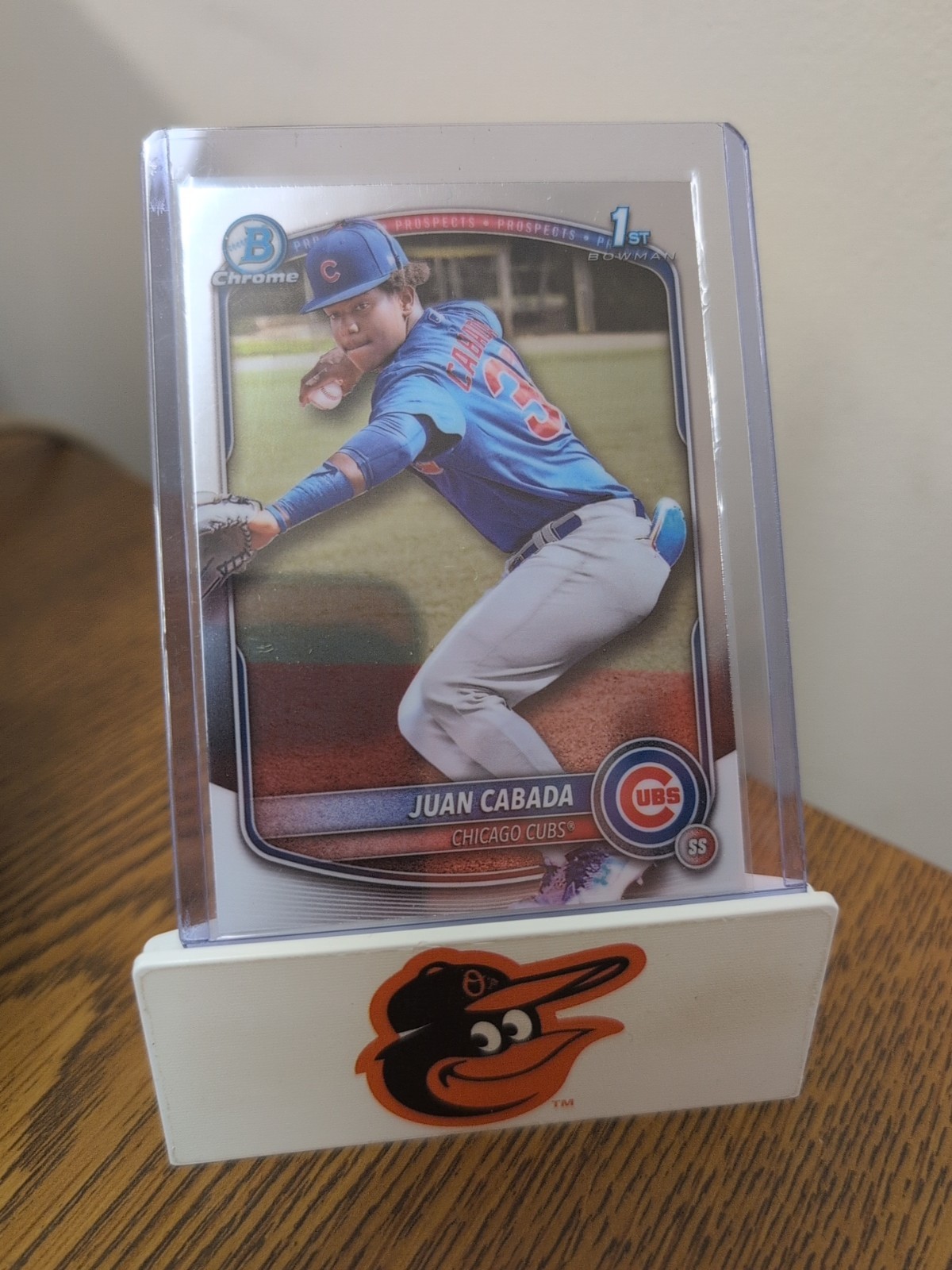 2025 Bowman Chrome - Prospects Juan Cabada, Juan Cabada #BCP-207 (RC)