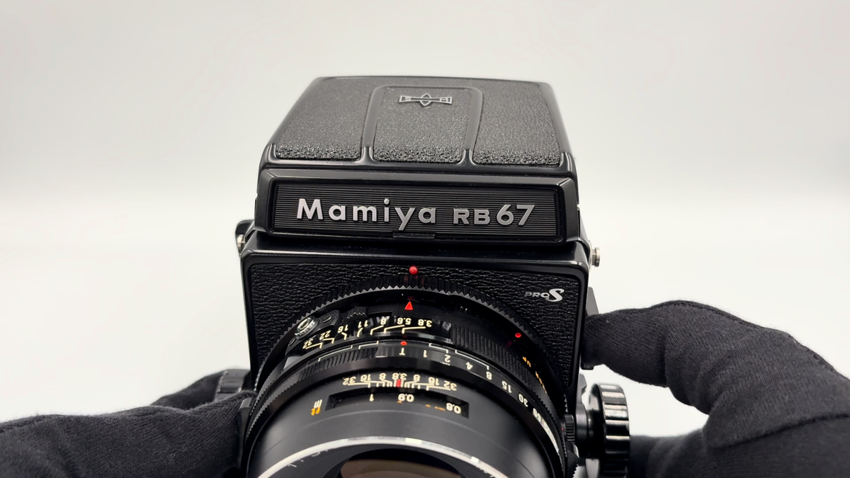 TOP MINT w/ CLA'd Lens】 Mamiya RB67 Pro S Sekor C 127mm f/3.8 6x7