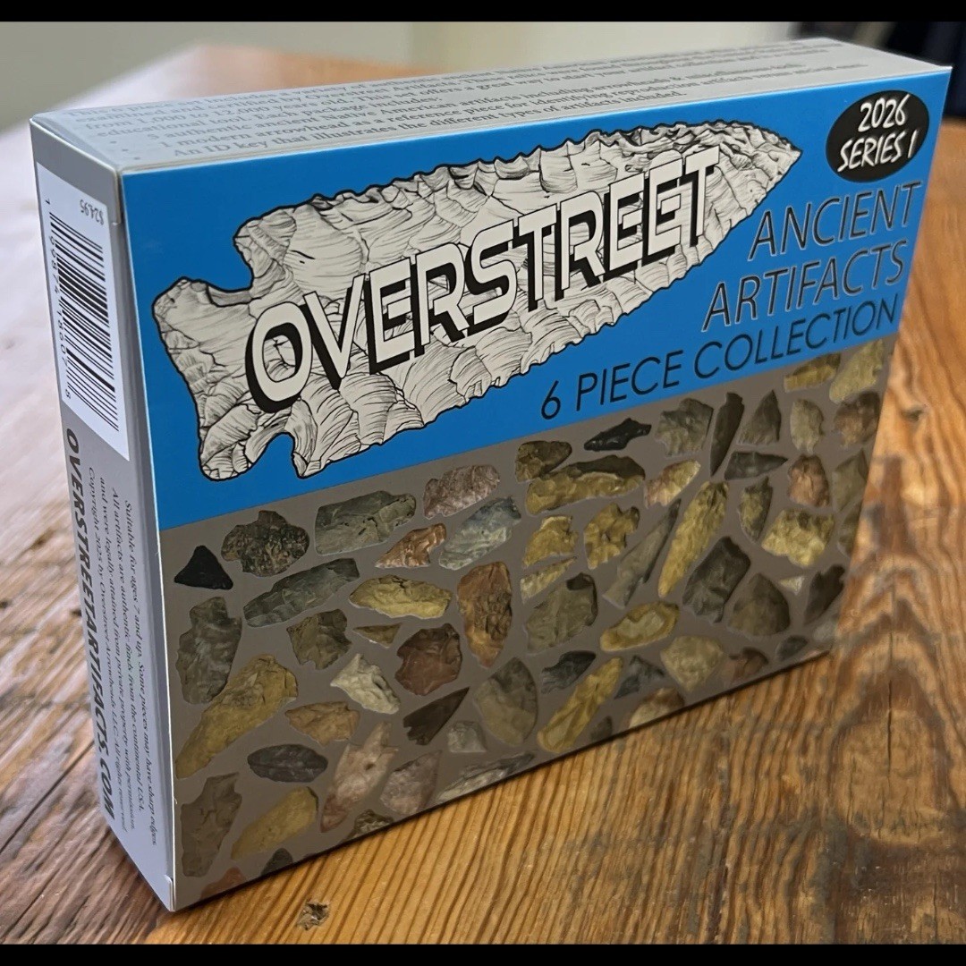 Overstreet Indian Artifact Collection 2026 Series 1 Arrowheads Benton Gorget