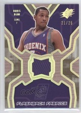 2007-08 SPx Flashback Fabrics Parallel 21/25 Boris Diaw #BD 3d3