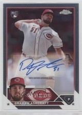 2023 Topps Chrome Update Auto Graham Ashcraft #AC-GAA Auto ff8