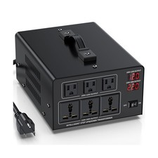 8000W Voltage Converter Transformer Step Up 110V/120V to220V/240V or Step Dow...