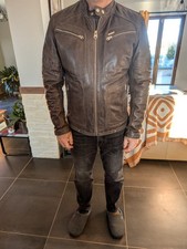 Blouson redskins neuf couleur gris éléphant