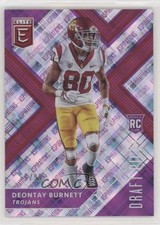 2018 Elite Draft Picks Aspirations Purple Variation /99 Deontay Burnett #124 0q3