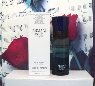 Armani Code Colonia Pour Homme 2.5 OZ. EDT Spray By Giorgio Armani. NTWB