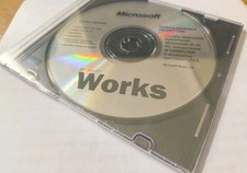 Microsoft Works 7.0 CD imballato etichetta originale nuovo retro computer pc 7