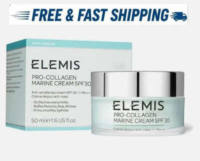 #ad #ad ELEMIS Pro Collagen Marine Cream SPF 30 Free Shipping 50 ml 1.6 oz Sale $23.99