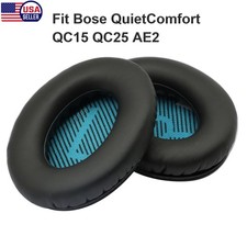 1Pair Ear Pads Cushion for Bose Quiet Comfort QC15 QC25 Headphones SoundLink AE2