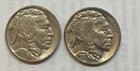1937S And 1937D Buffalo Nickels -BU