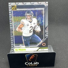 DJ Moore  2024 PANINI CLEARLY DONRUSS Chicago Bears TEAM LOGO 4/7