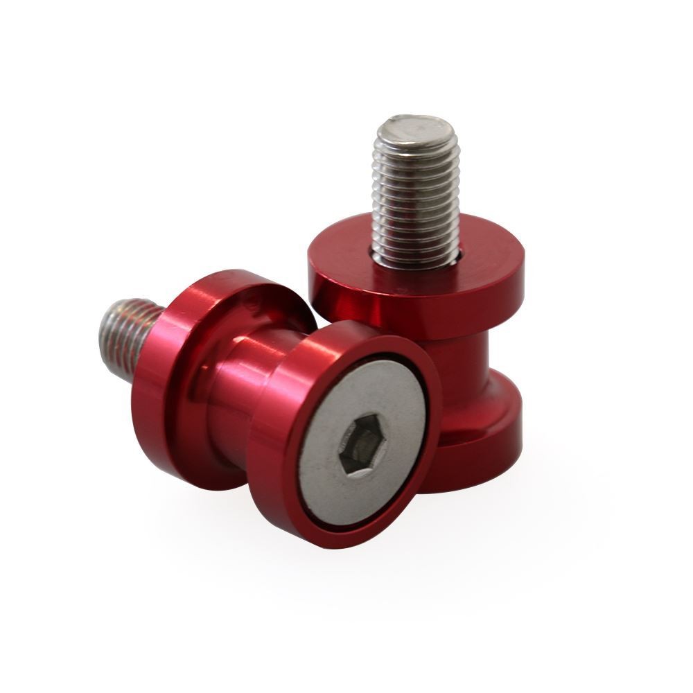 Paddock Stand Bobbins for Yamaha Tenere 700 World Raid 2022-2026 M6 Red R&G - Image 2