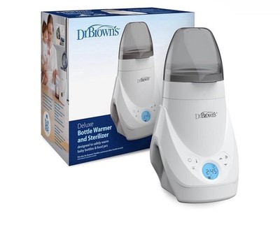 Dr. Brown s Deluxe Baby Bottle Warmer and Sterilizer for Formula Milk Food Jars