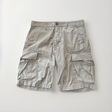 Levis Cargo Shorts 32x9Khaki Baggy Loose Y2K 90s Streetwear Skater Long