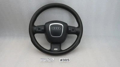 AUDI S-LINE A4 B7 / A6 C6 - Lederlenkrad Leder Lenkrad / Steering Wheel ##INS - Bild 1 von 4