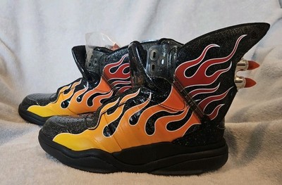 Adidas Jeremy Scott JS Flame Shark Shoes B26270 NIB | eBay