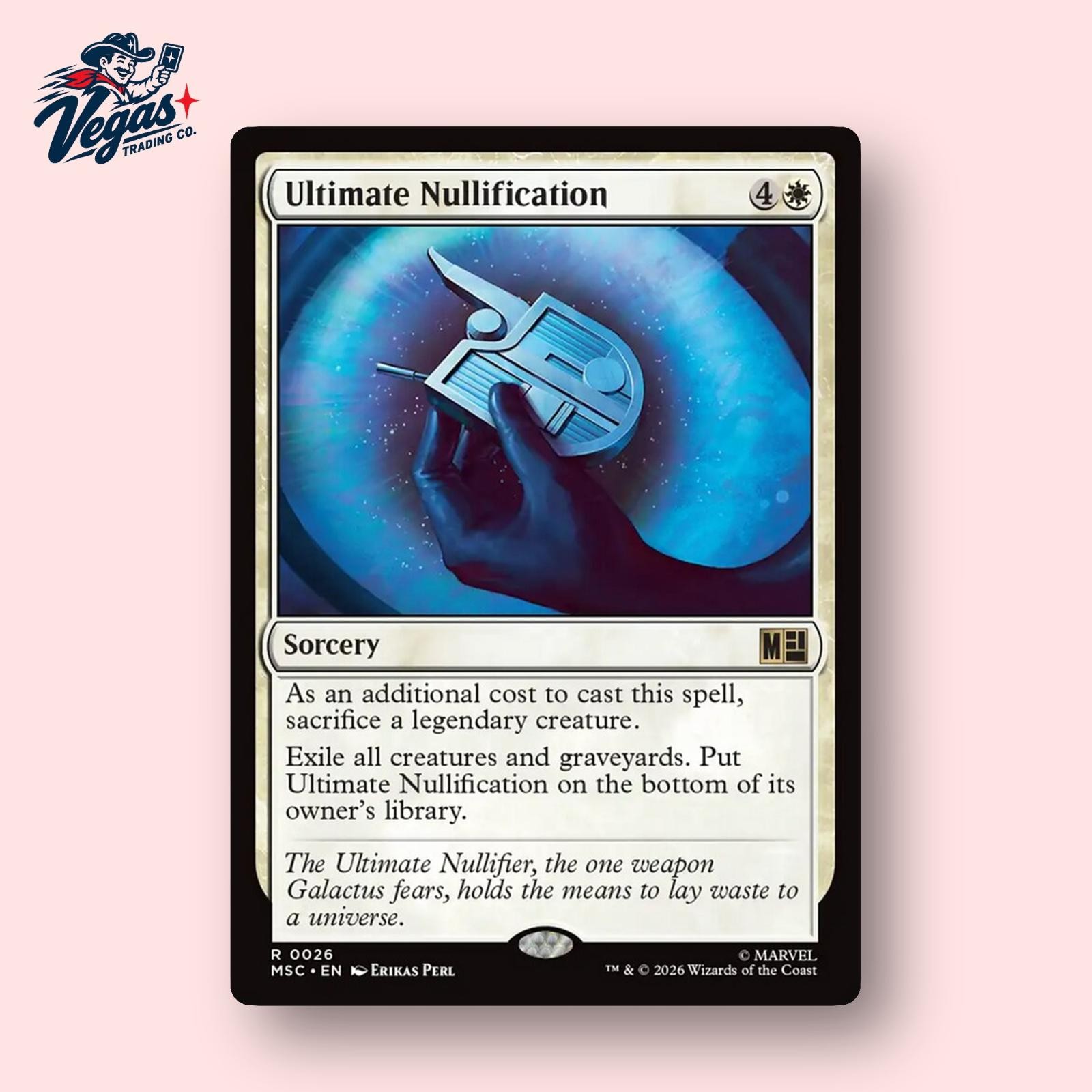 Ultimate Nullification #26 Rare MSC Marvel Super Heroes Magic: The Gathering