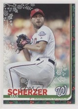 2019 Topps Holiday WalMart Mega Box Metallic Snowflake Max Scherzer #HW50 4l3