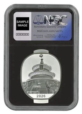 2026 China 1Oz Silver New Year Celebration Panda High Relief Proof