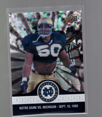 B7772- 2017 Upper Deck Notre Dame '88 Champions FB -You Pick- 15+ FREE US SHIP