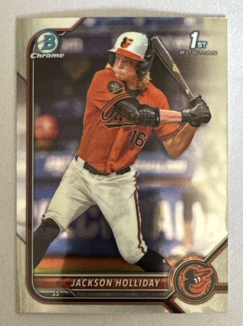 2022 Bowman Draft - Chrome Jackson Holliday #BDC-168 (RC)