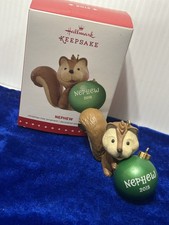 Hallmark Squirrel Keepsake Ornament Christmas Nephew 2015 Debra Nielsen