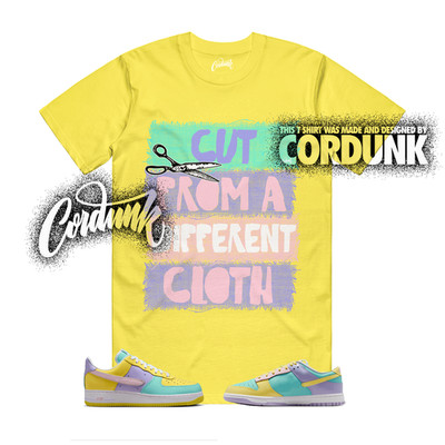 Dunk Easter Air Force 1 Emerald Rise Yellow Pink Foam Low T Shirt Match CUT