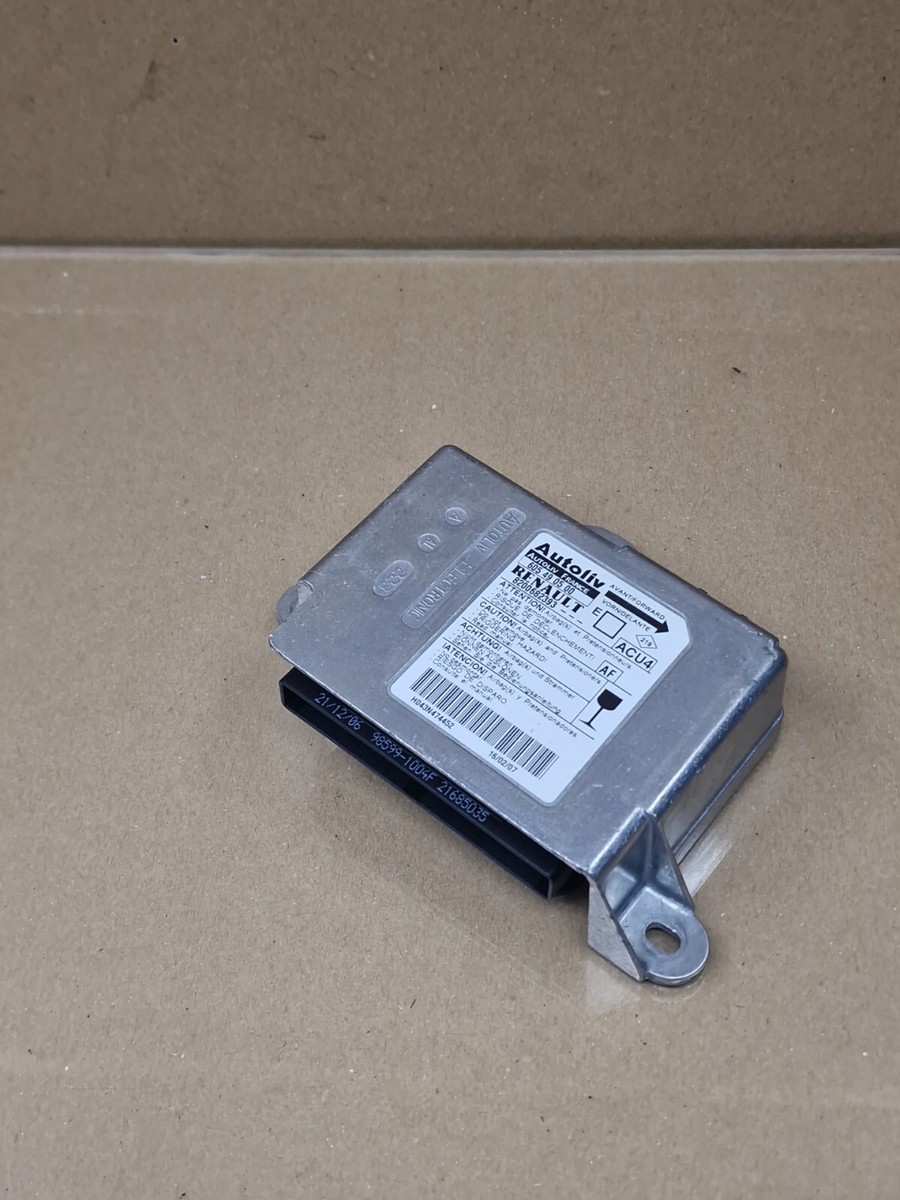 RENAULT MEGANE 2007 CC CONVERTIBLE SRS ECU MODULE 605490500  
